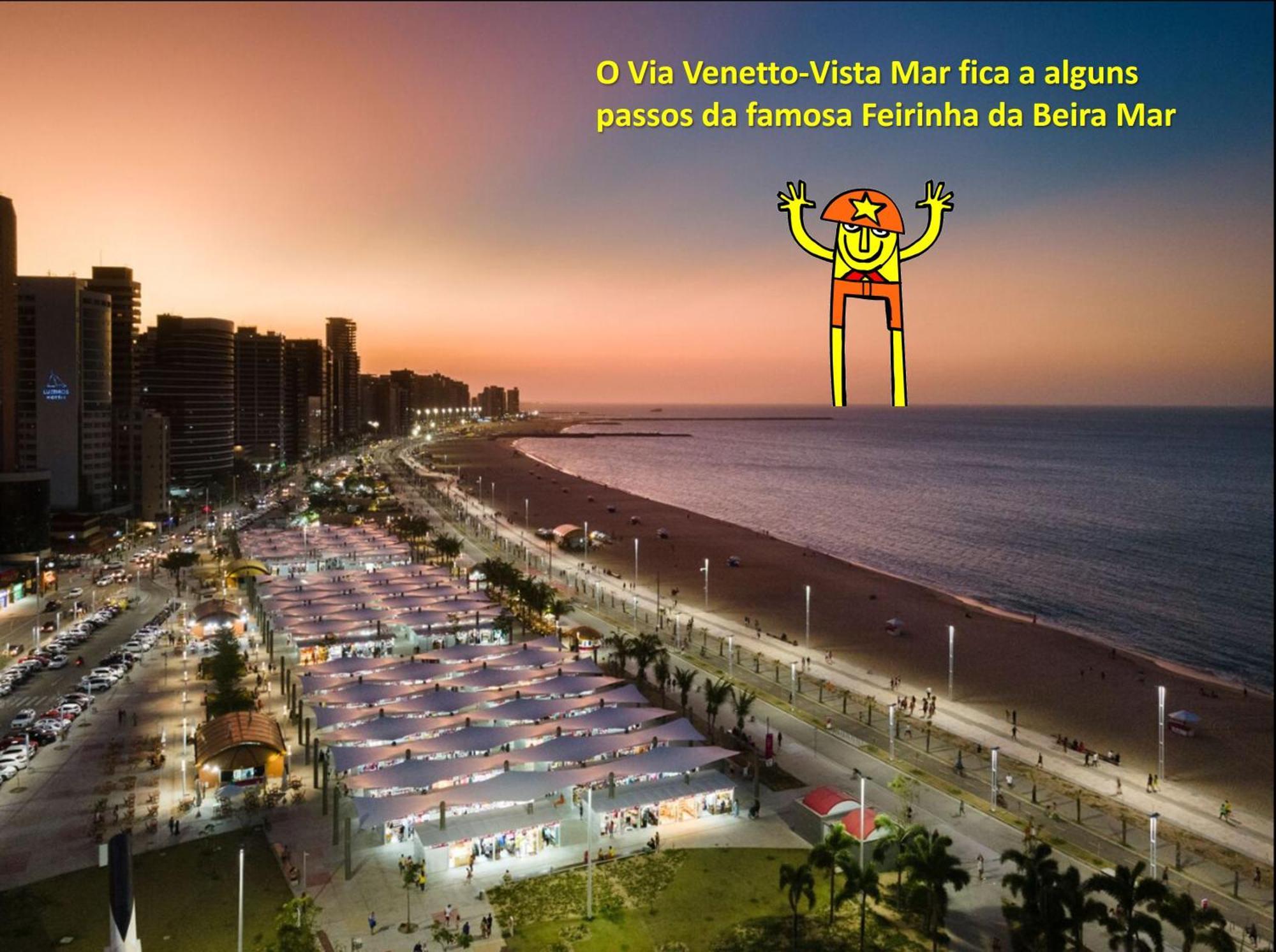Via Venetto - Vista Mar Aparthotel Fortaleza  Buitenkant foto